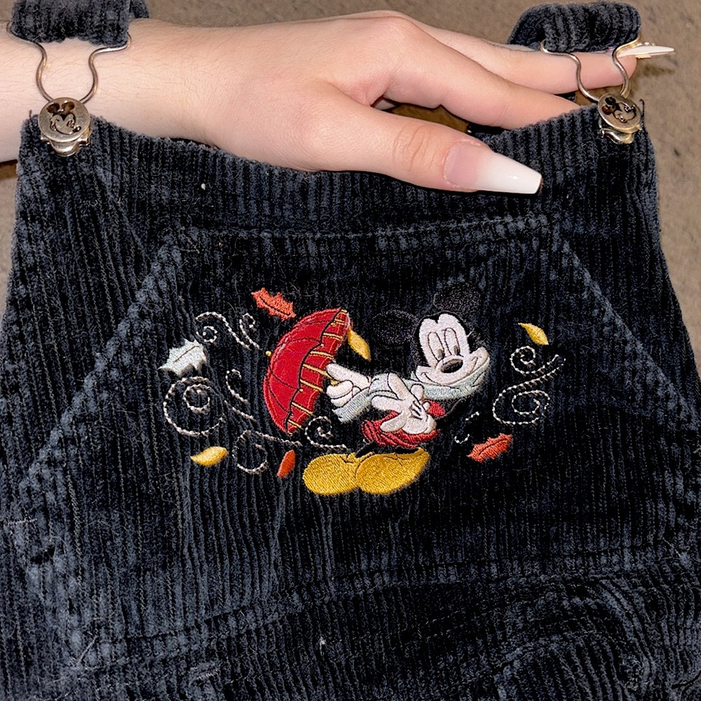 Disney Mickey Unlimited Jerry Leigh Small Corduroy Overalls